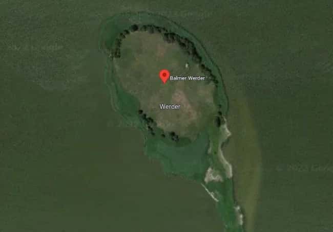 Balmer Werder - unbewohnte Ostseeinsel vor Usedom