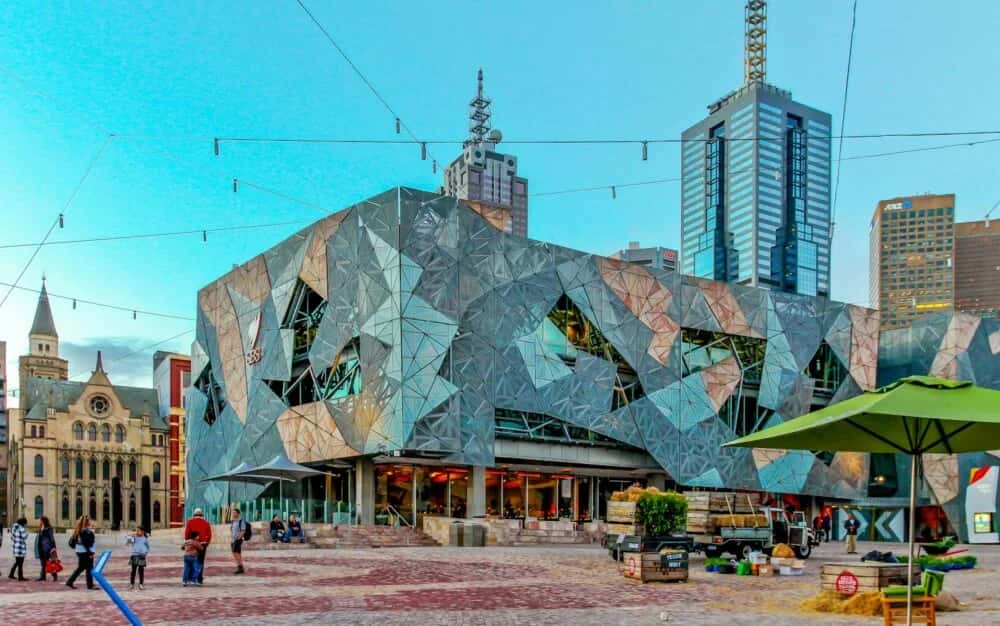 Fed Square - ein Hotspot in Melbourne