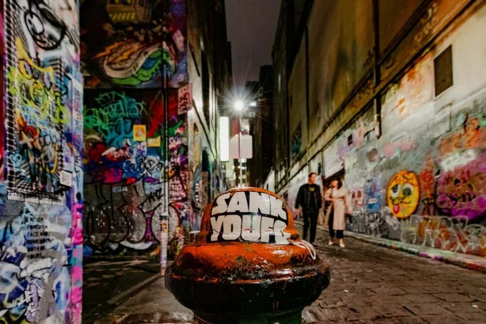 Hosier Lane - Ein Street Art Paradies in Melbourne
