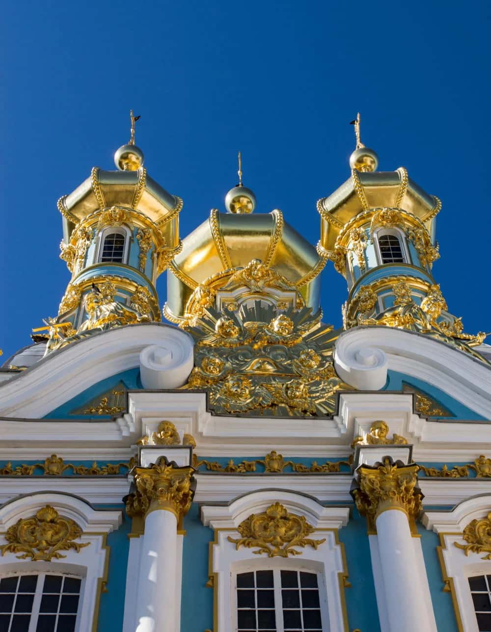 Katharinenpalast in St. Petersburg - Prunkgebäude als Geschenk Peters dem Großen