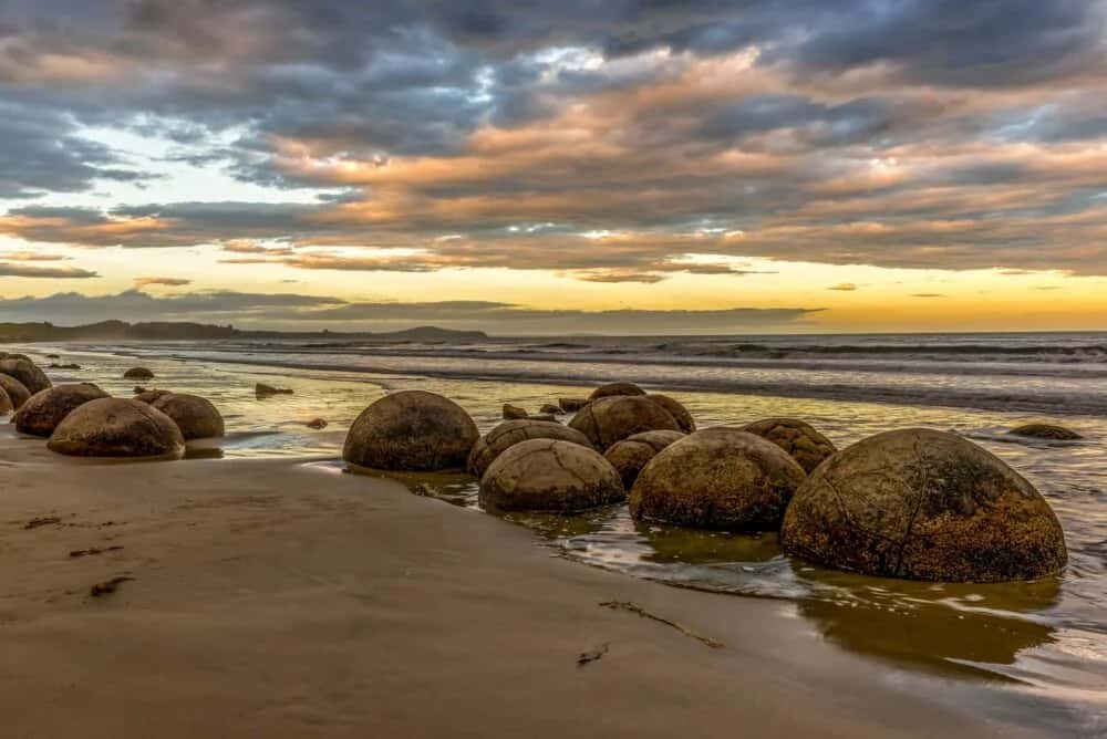 Moeraki Boulders Beach - Strand und mehr