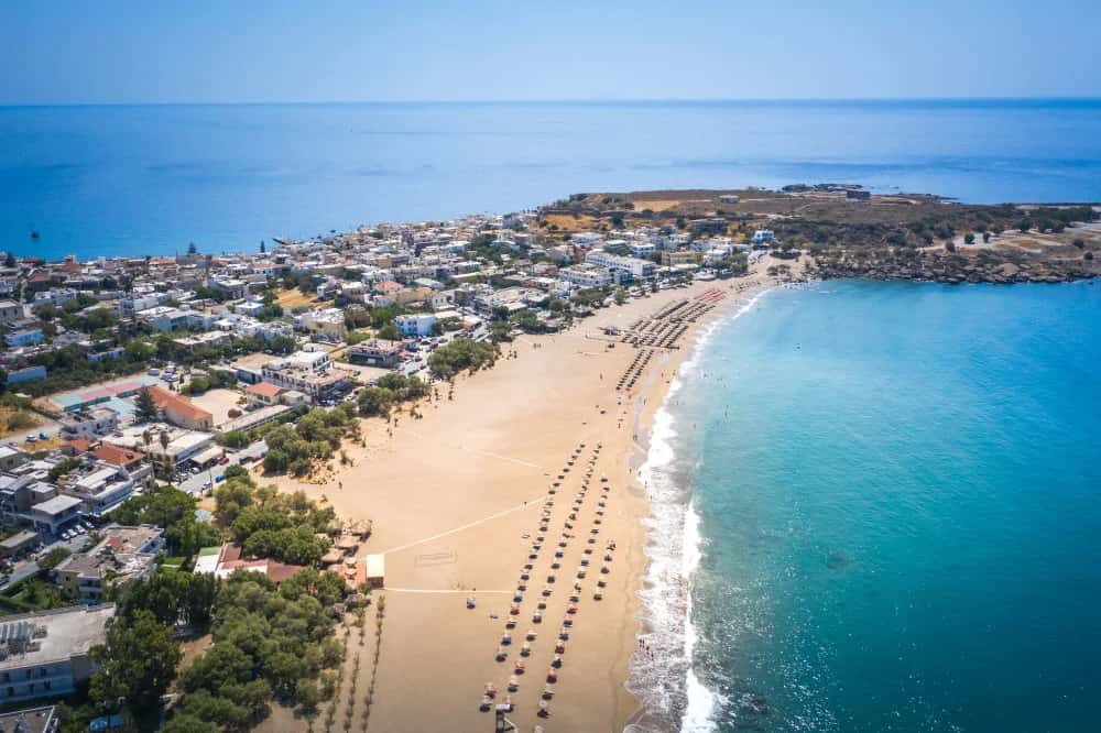 Paleochora - ruhiger Touristenort mit schönem Strand