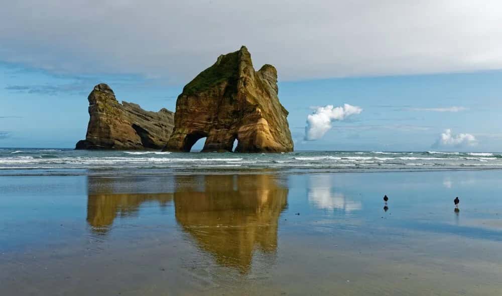 Wharariki Beach - ein unvergessliches Erlebnis in Neuseeland