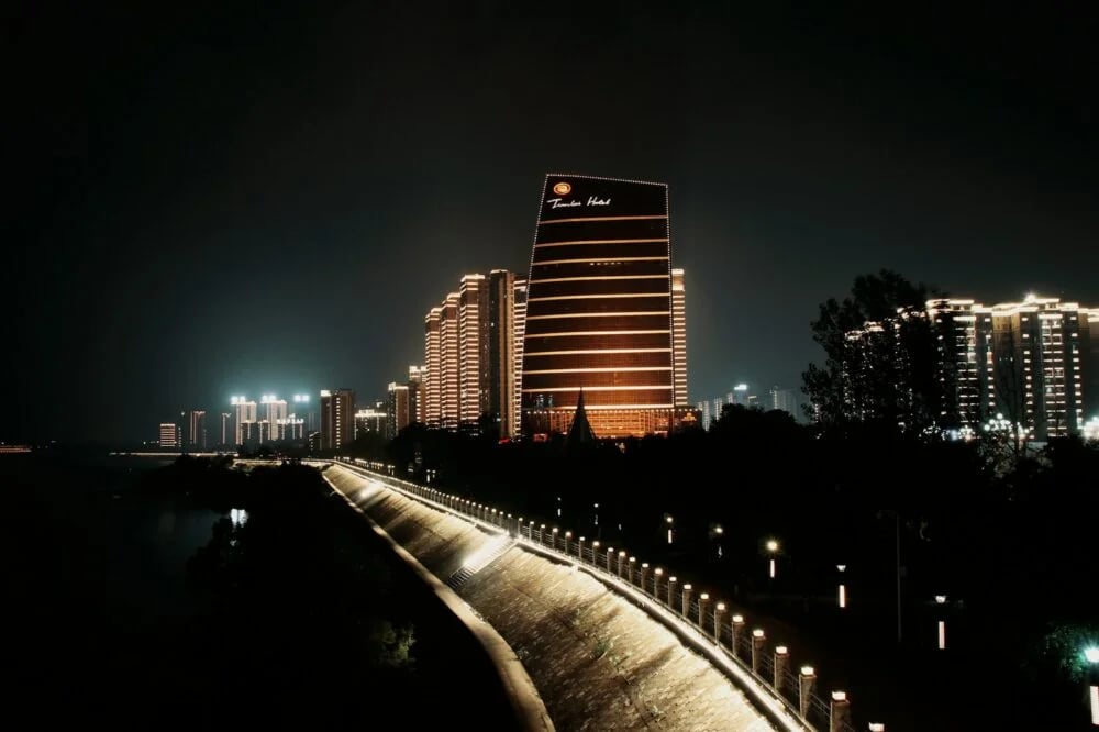 scenery of city building