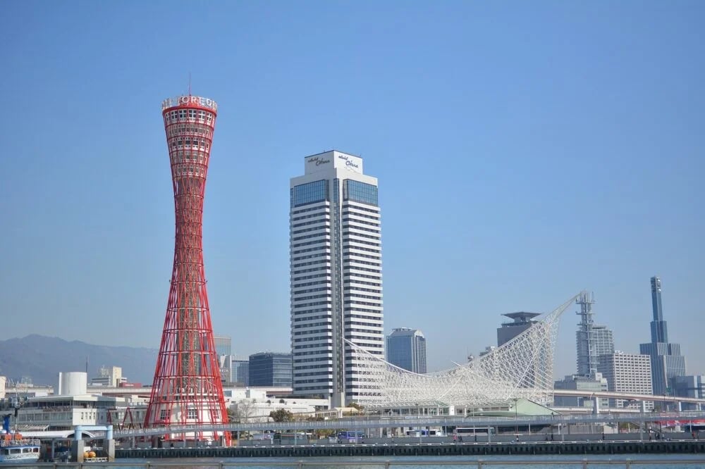 kobe, port tower, kobe maritime museum