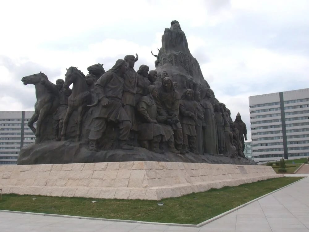 ordos, city, sculpture