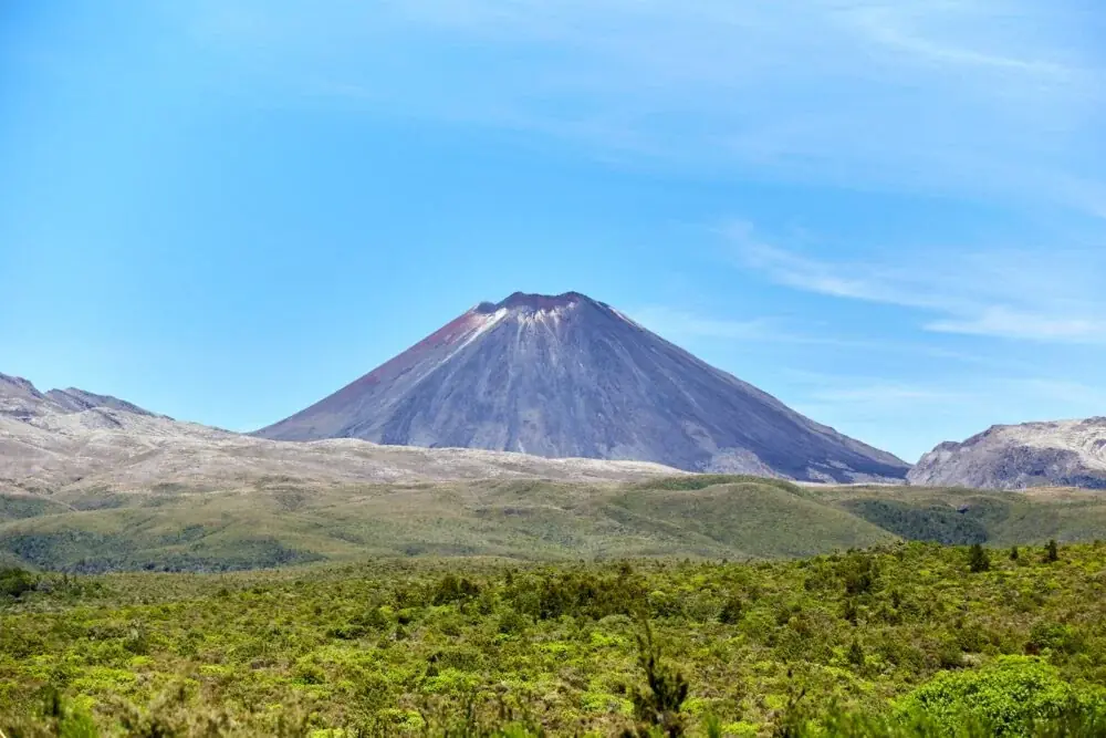 Der Vulkan Ngauruhoe in Neuseeland - ein einzigartiges Naturwunder