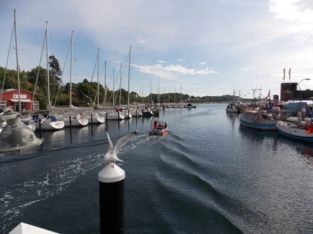 Eckernförde - Fischerstädtchen nördlich von Kiel