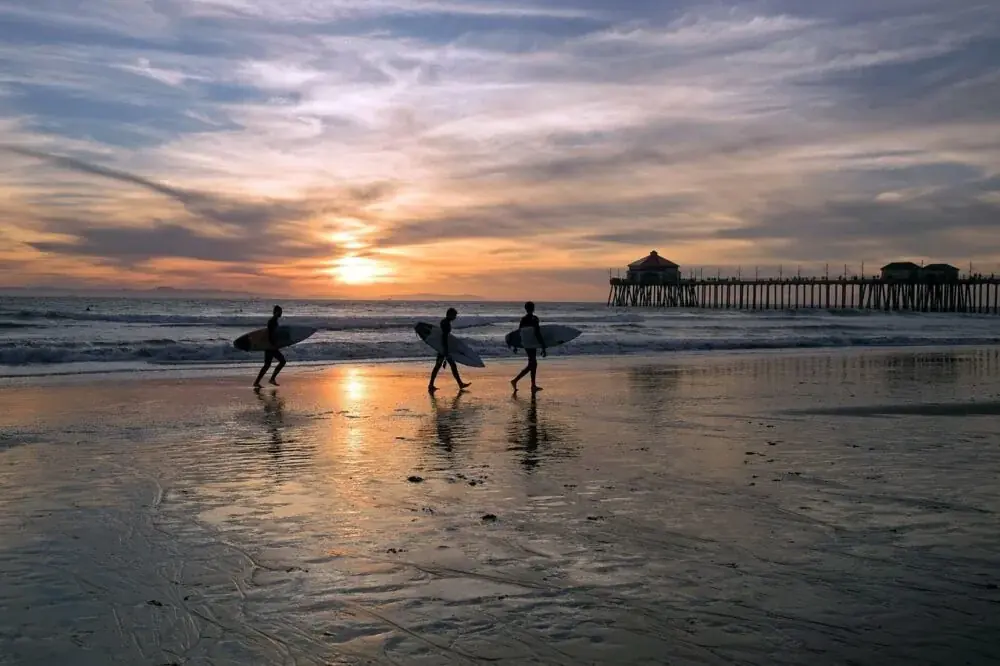 Huntington Beach - Strandtown nahe L.A.