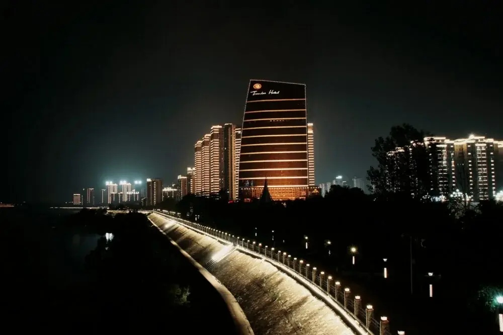 scenery of city building