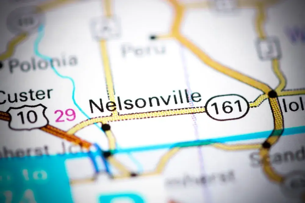 Nelsonville in Ohio, USA als Reiseziel