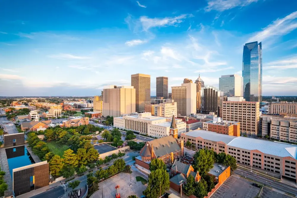 Oklahoma City - sonnige und windige Stadt mit über 500.000 Einwohnern