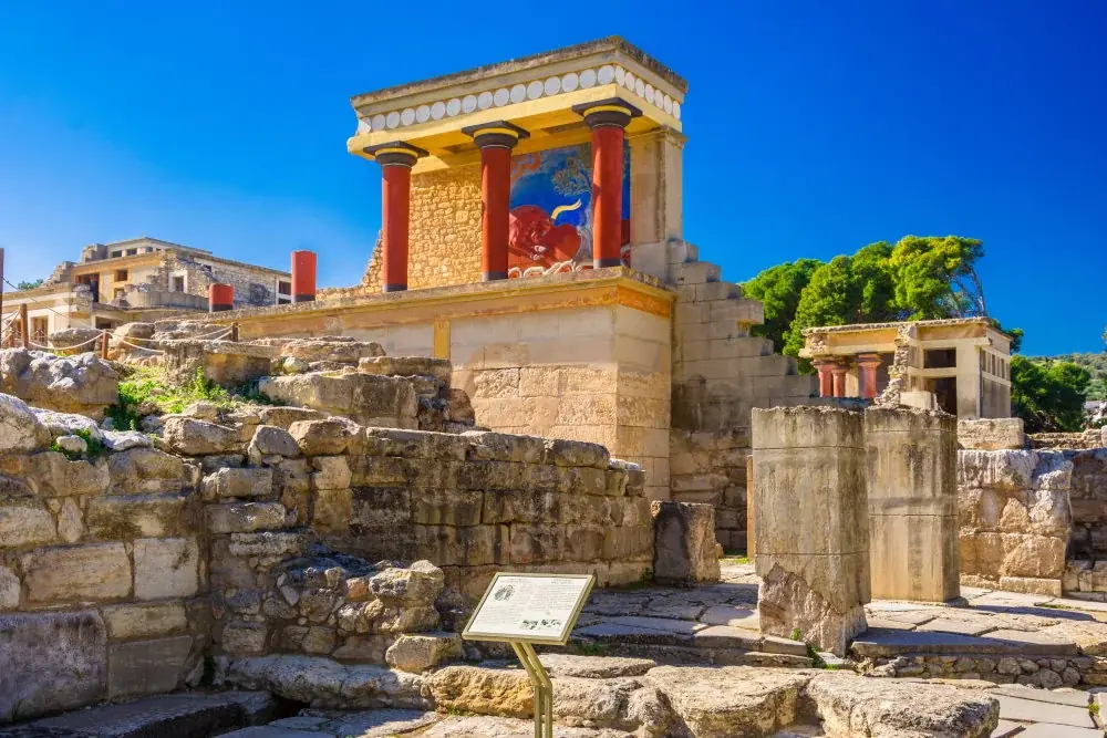 Palast von Knossos - immer einen Besuch auf Kreta wert